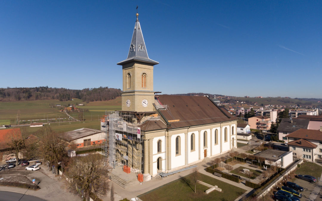 Belfaux, Eglise St-Étienne